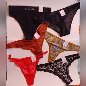 6 New Target Undies sold together. Size Large